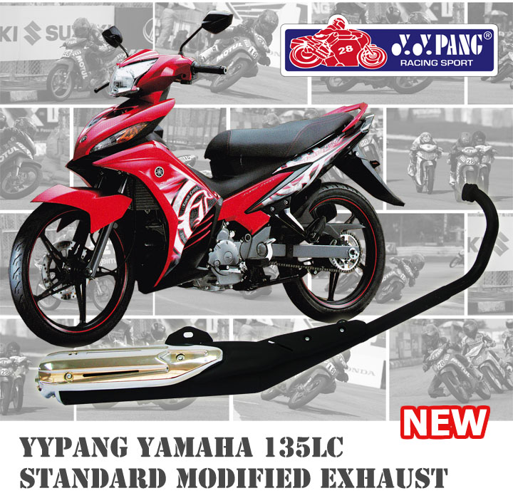 LC135 Standard Modified Exhaust